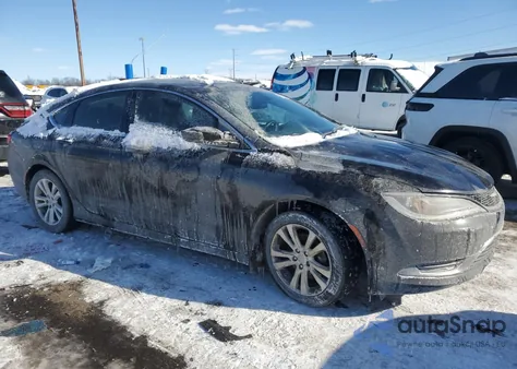 2015 Chrysler 200 Limited from USA, damaged, VIN 1C3CCCAB9FN605382